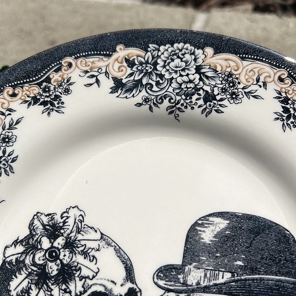 English Royal Stafford SKELETON Plate - Picture 4 of 5